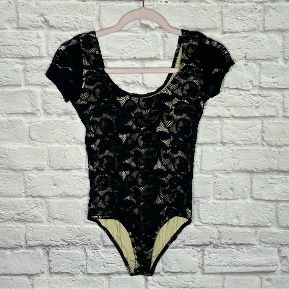 Nightcap Victorian Black Bodysuit - Picture 2 of 10